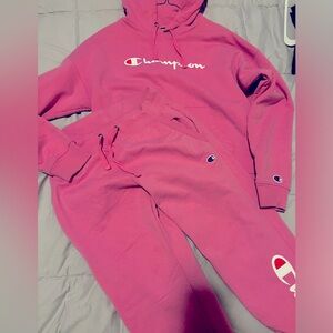 CHAMPION HOODIE/JOGGERS SET